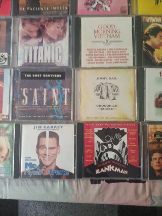 Lote D: 32 CDs Bandas Sonoras Originales Películas