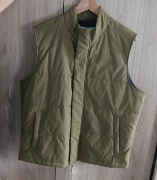 Chaleco Zara Verde Oliva Nuevo