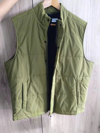 Chaleco Zara Verde Oliva Nuevo
