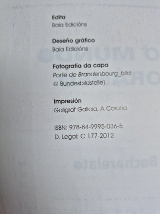 Libro texto Historia mundo contemporáneo 1° bac
