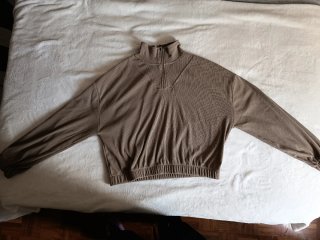 Sudadera de mujer beige primavera