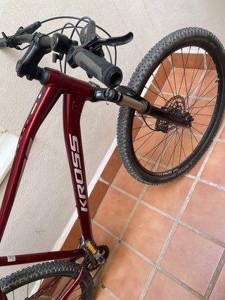 Bicicleta Kross Roja