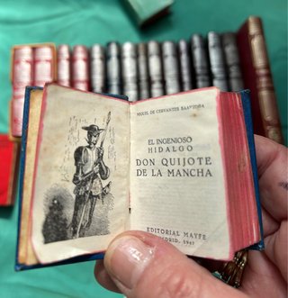 Libri in Miniatura Don Chisciotte della Mancia 1947