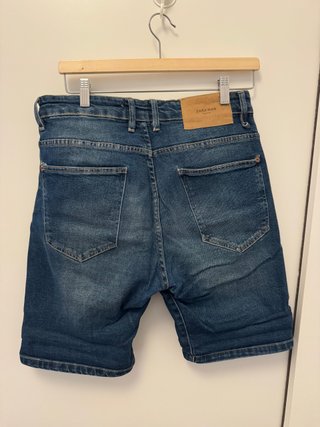 Pantalón corto vaquero Zara T.40