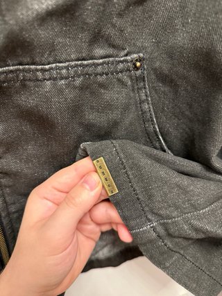 Chaqueta vaquera con capucha