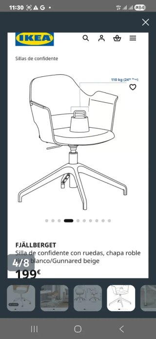 Sedia Fjallberget IKEA
