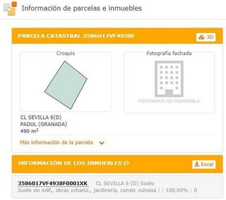 Solar en venta en Padul