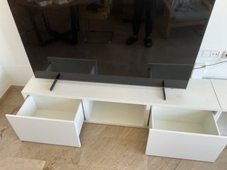 Mueble TV IKEA Besta Blanco