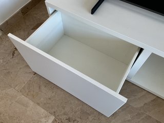 Mueble TV IKEA Besta Blanco