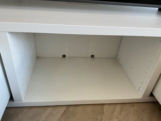 Mueble TV IKEA Besta Blanco