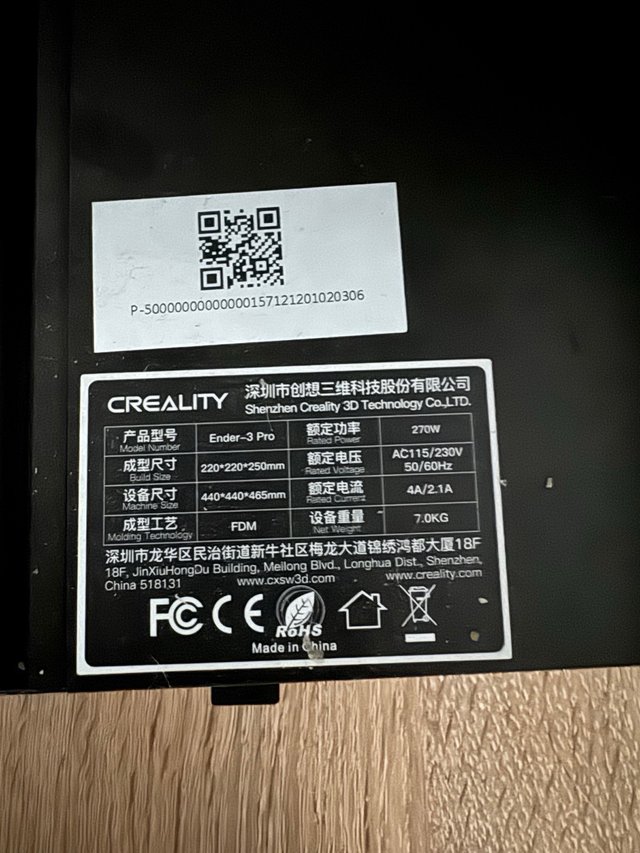 Impresora Ender 3 pro