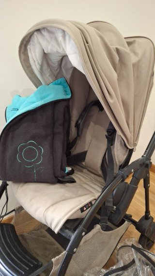 Cochecito Bugaboo Bee 5 Beige + Capazo