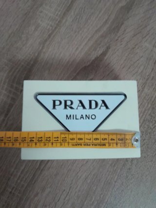 Fermacarte/Fermalibri Prada Milano Panna