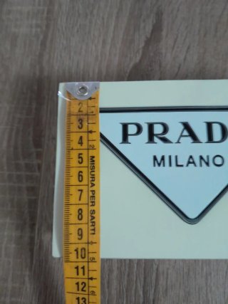 Fermacarte/Fermalibri Prada Milano Panna