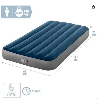 Colchón Hinchable Intex Dura-Beam Standard