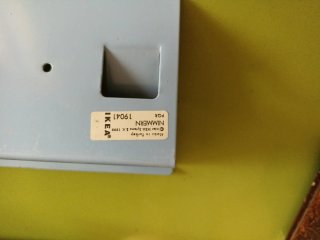 Perchero Ikea Metal Azul