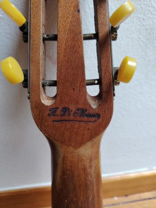 Guitarra Jazz Antoine Di Mauro 1950