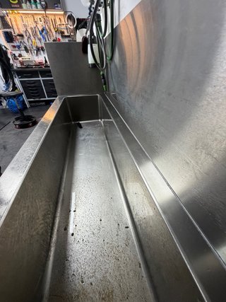 Bañera Inox para Bicicletas
