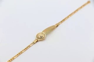 Pulsera Oro Medusa 18k.