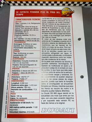 Maisto Ducati Supersport 900FE Réplica