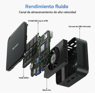 Mini PC Blackview Negro MP50