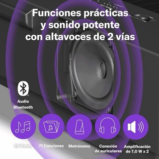 Piano Yamaha P225 + Soporte L200 y taburete