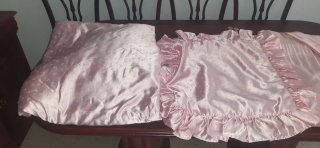Cortinas, Edredón para cama de 135 cm  y cojin