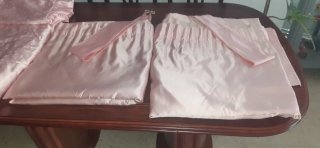 Cortinas, Edredón para cama de 135 cm  y cojin