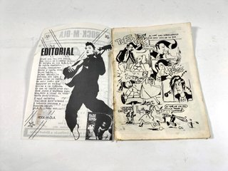 Colección Rockabilly: Cartel, Revista y Entrada