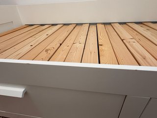 Cama extensible Brimnes blanca