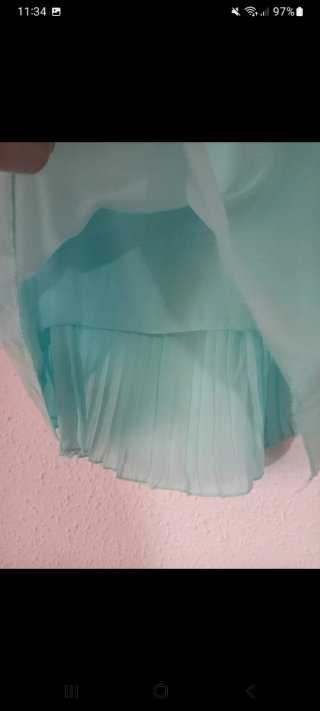 Blusa gasa sin mangas niña