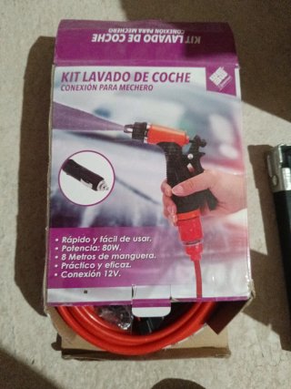 Kit de lavado de coche conexión mechero