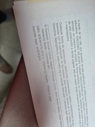 Libro texto Matemáticas aplicadas 2° bach