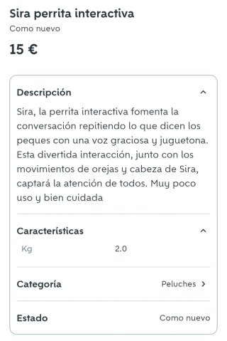 Lote de juguetes: peluche, cochecitos, patines