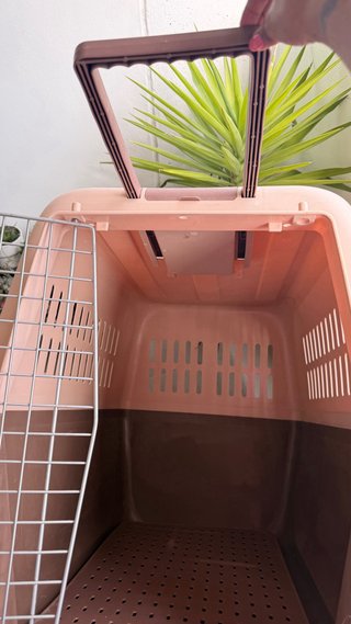 Transportín Perro XL Beige y Negro
