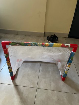 Portería de fútbol infantil