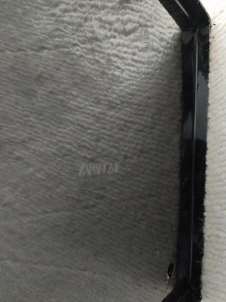 Mesa auxiliar metal Negra Zara Home