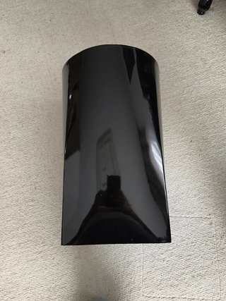 Mesa auxiliar metal Negra Zara Home