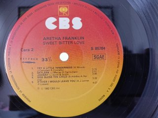 LP Aretha Franklin Sweet Bitter Love 1982