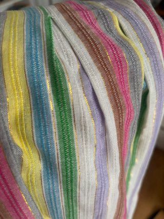 Pantalones de rayas multicolor