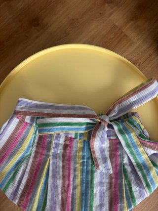 Pantalones de rayas multicolor