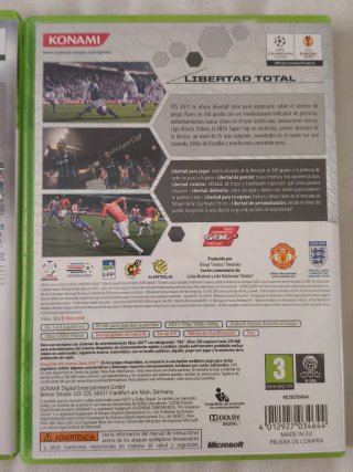 PES 2010 y PES 2011 para XBOX 360