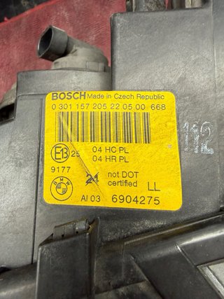 Faro Izq BMW E46 Coupé Cabrio Bosch Original