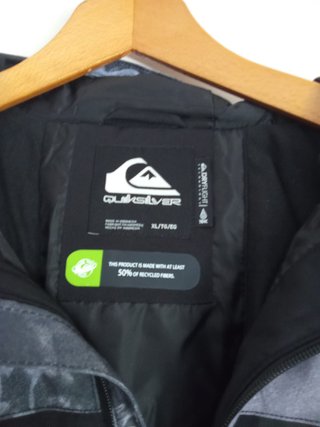 Abrigo Quiksilver Snowboard Negro/Gris