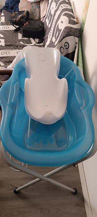 Bañera bebé con soporte y base