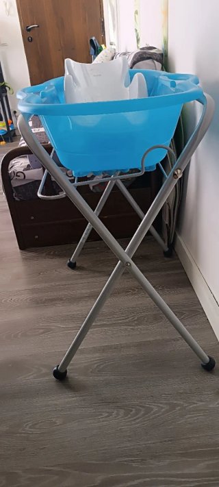 Bañera bebé con soporte y base