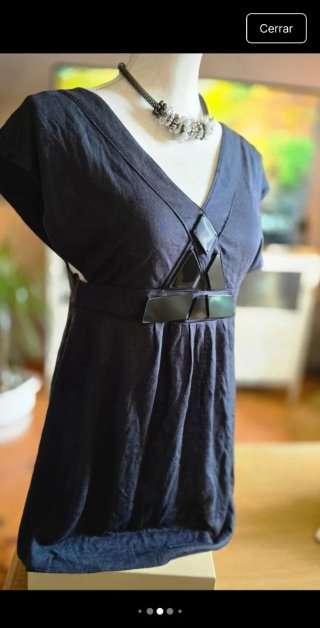 Top Armani Negro