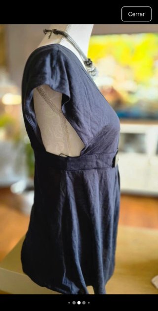 Top Armani Negro