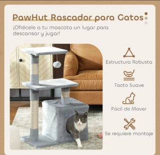 Árbol rascador para gatos