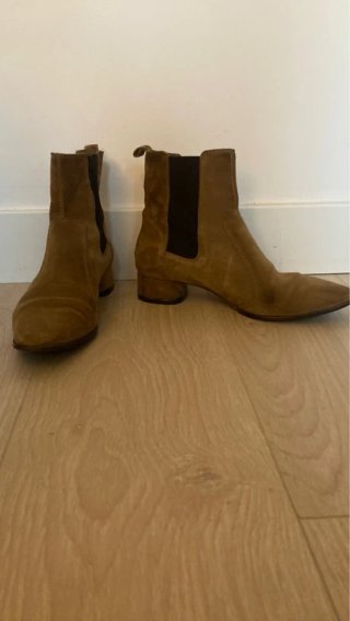 Botines Massimo Dutti Mujer Marrones